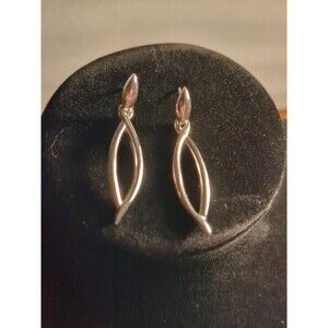 Sterling Silver 925 Unique Drop Earrings